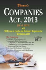  Buy COMPANIES ACT, 2013 with SEBI (ICDR) Regulations